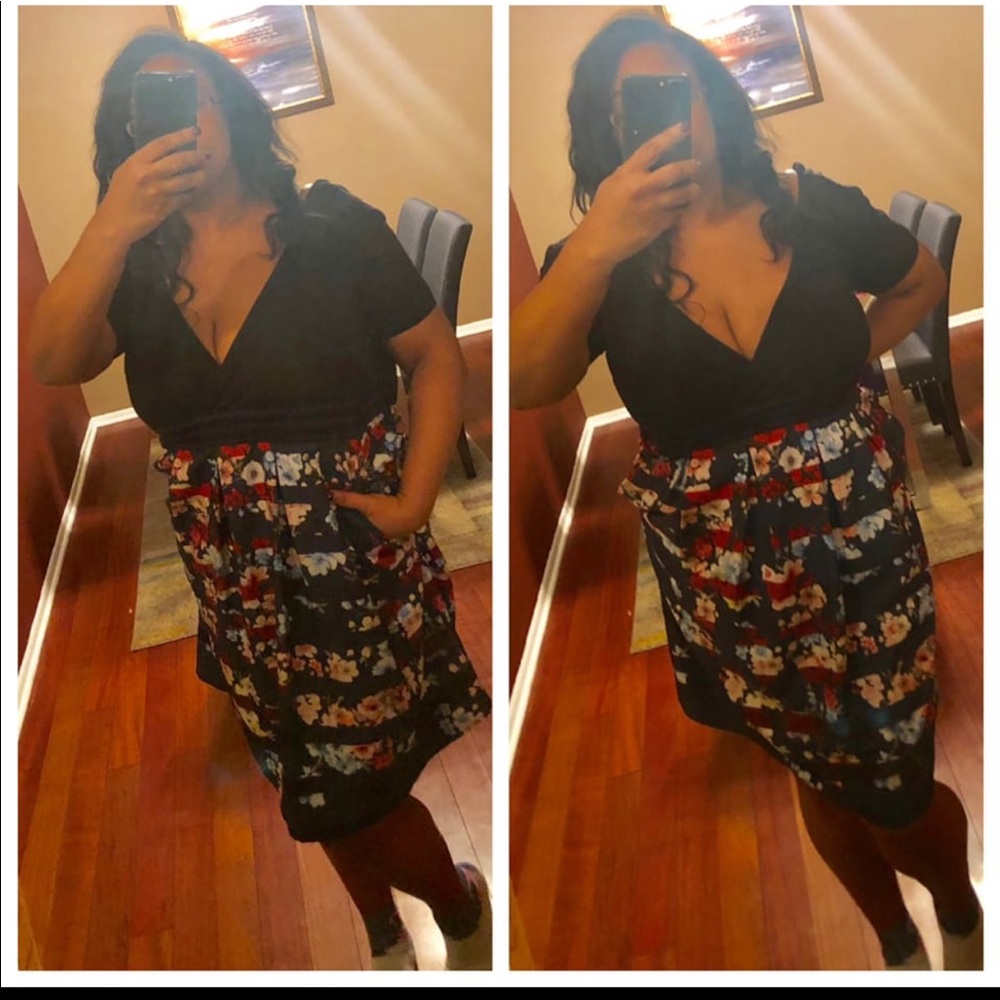 Low cut front dress
